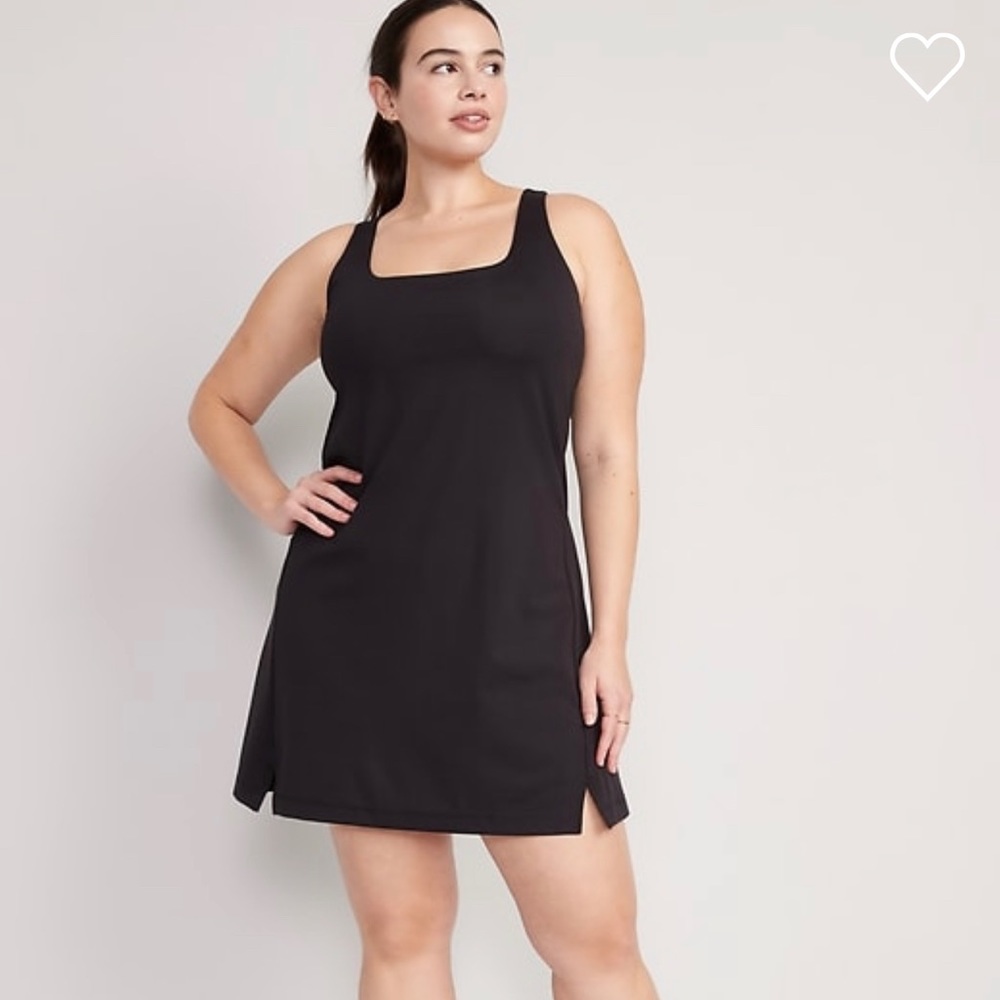 Old Navy PowerSoft Shelf-Bra Support Athletic Dress